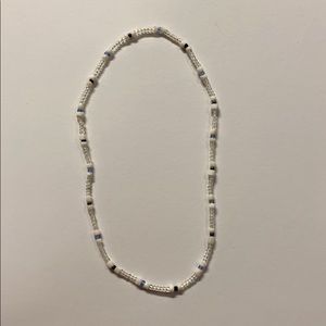 clear beaded choker (smaller)